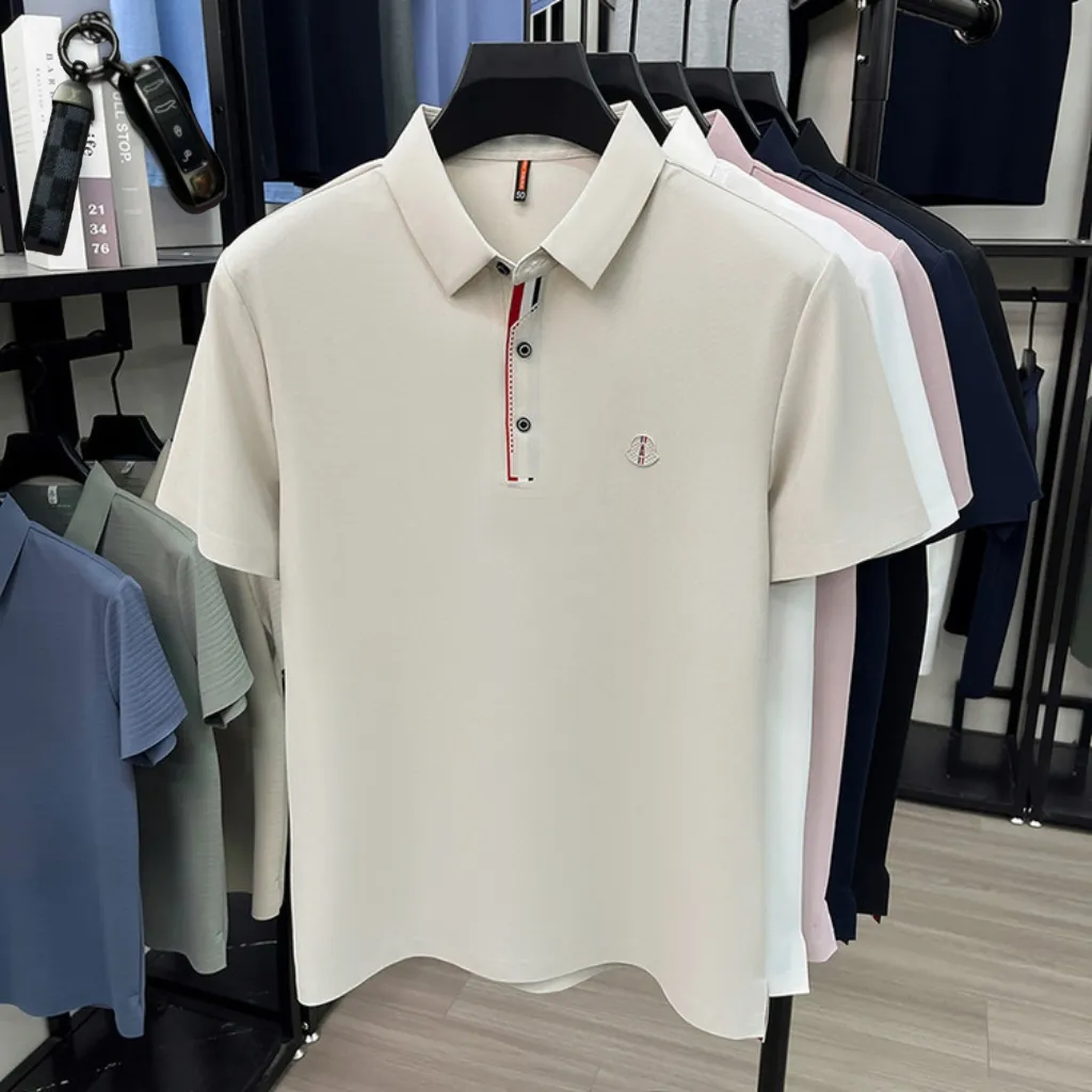 P140🎁 🔑26 Quality POLO ， Quality ，100% Breathable ， LOGO， ⚡️ T ⚡️ ， ！Sizes：M-4XL（ 210 、 。